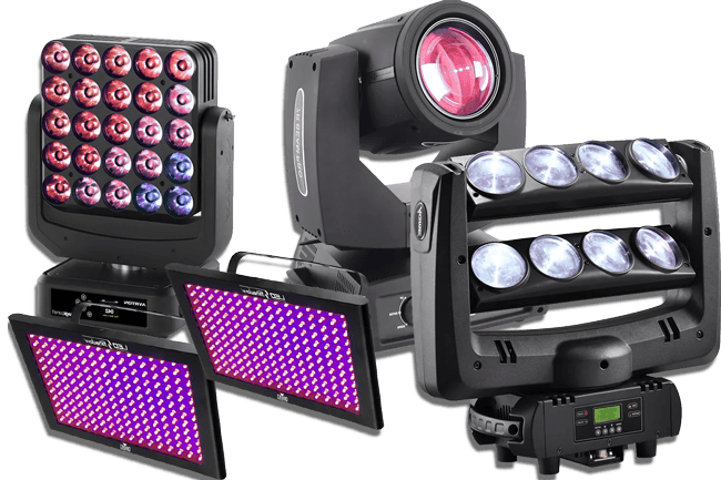 Alquiler de equipos de iluminación profesional